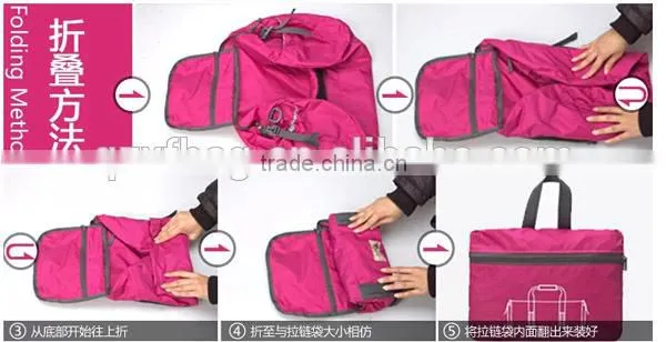 New foldable luggage bag promotion gift marketing accessories