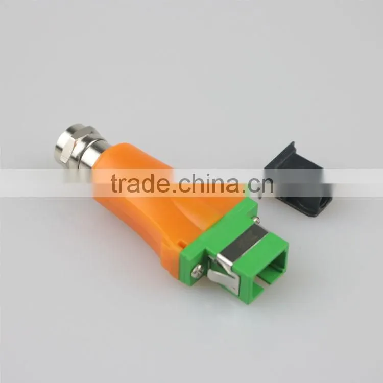 China digital 1550nm AGCsatellite mini FTTH CATV optical receiver