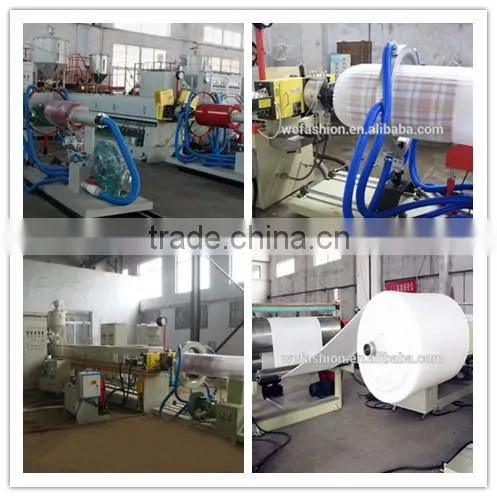 Plastic Film Extrusion Line EPE Foaming Sheet Plastic Machine
