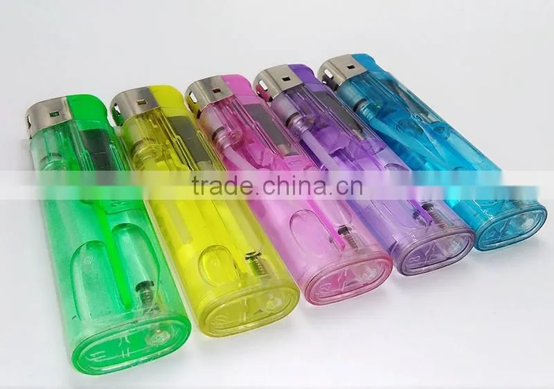Promotional plastic refillable electric charcoal lighter