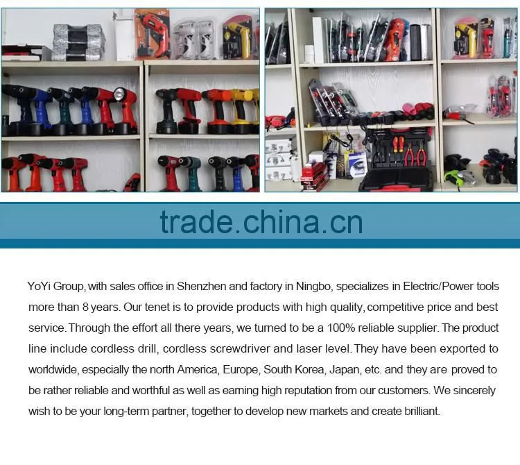 LED light 18-Volt NiCad Electric Drill/Driver YJ02-18S2
