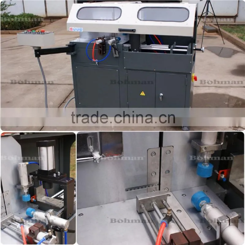 aluminum window and door frame link corner parts cutting machine