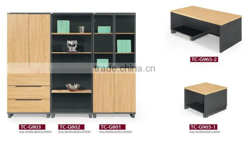 Cheap customized office display cabinet for sales
