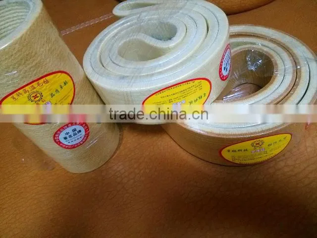 aluminium felt belt for aluminium extrusion