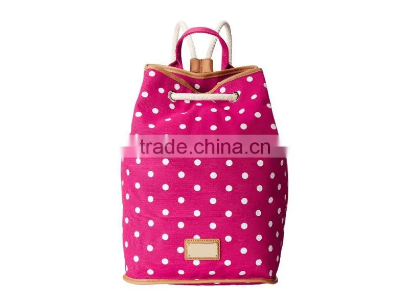 high quality design your logo custom drawstring backpack