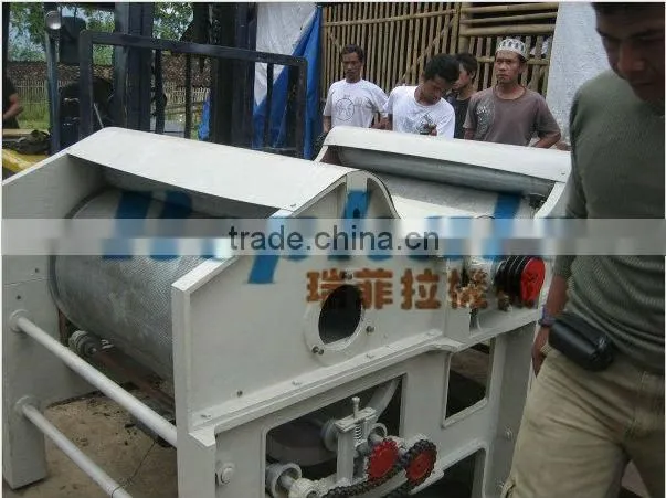 new design Fabric Tearing Machine with high efficiency