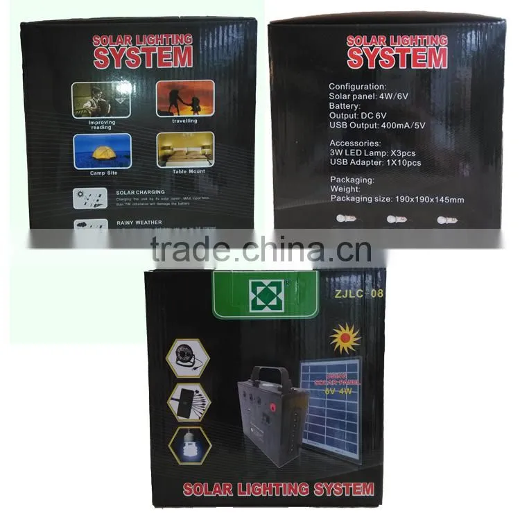 4w 9v china mini solar energy system