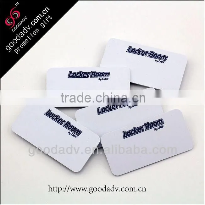 Made in china high quality plastic plate magnetic button badge