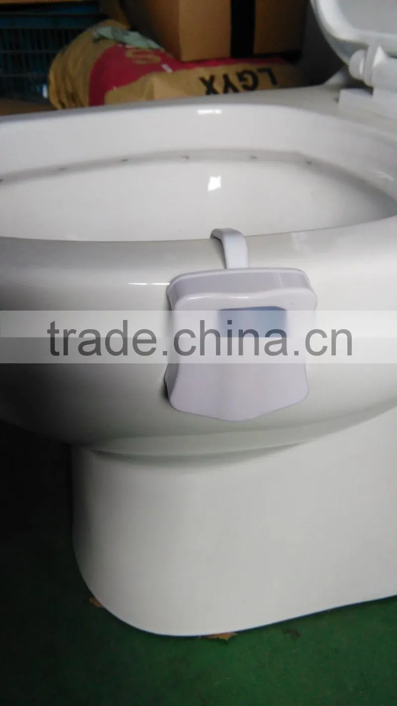 2016 new products motion sensor light/LED toilet night light