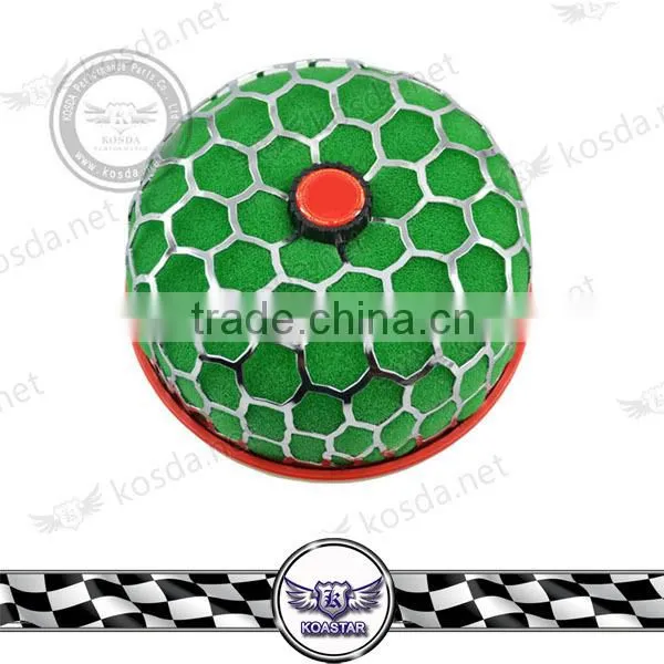63mm 80mm100mm HK Super car air filter , high performance washable air filter