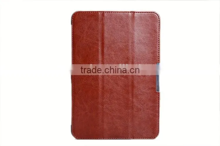 Factory crazy horse pattern PU leather for kindle fire HD 8.9 case leather , case for kindle Fire 8.9 cover
