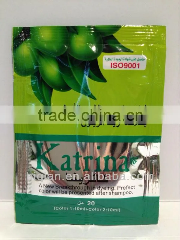 Katrina Hair Dye Shampoo,Black Hair Color Shampoo,Speedy Hair Color,Natural Actives,Cover grey hair naturally