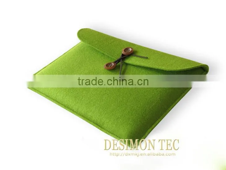 high quality universal envelope hair felt tablet pc bag custom shenzhen