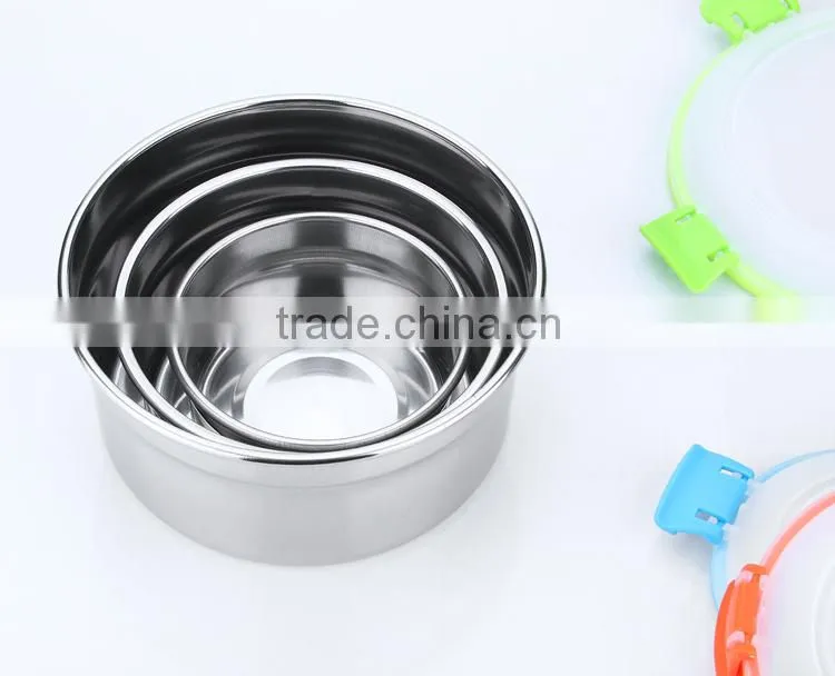 lock lock stainless steel take out food container soup bowl with lid