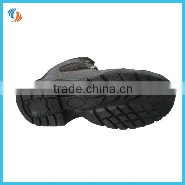 New Mens Steel toe leather Safty Shoes