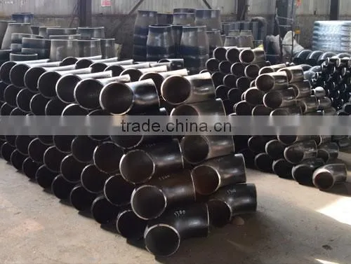 ANSI 60 degree pipe fitting flanged elbow dimensions