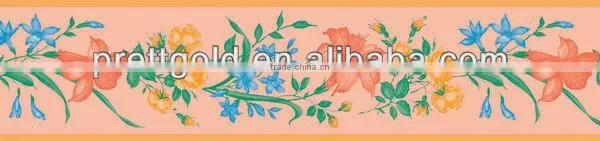 Arts and crafts wallpaper borders B1019-4
