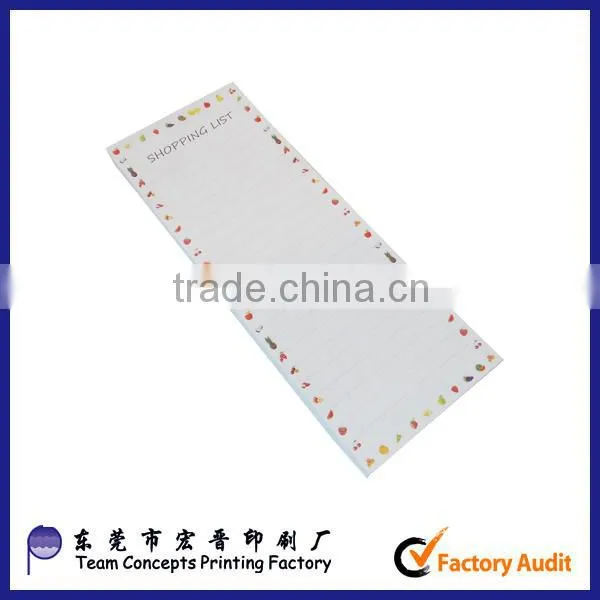 promotional hot sell magnetic note pad