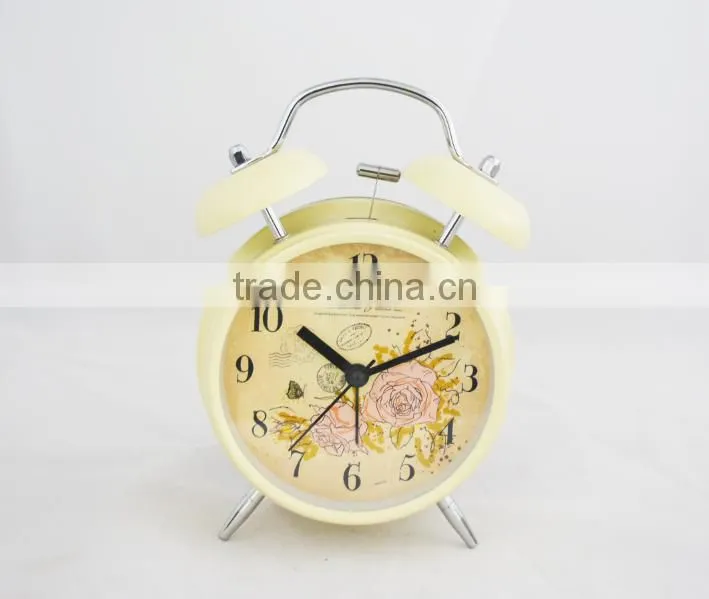 vintage metal tabletop time clock