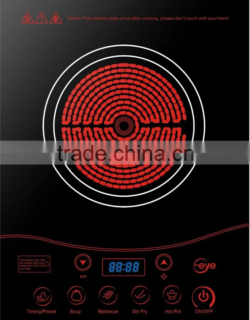 KANGER ceramic glass for radiant cooker