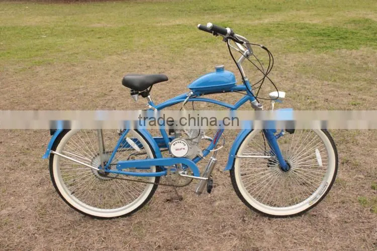 26 inch gasoline motor beach cruiser bike