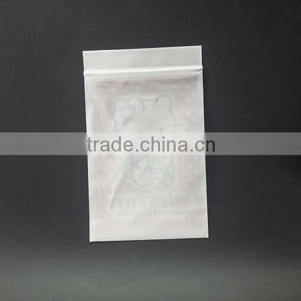Accept custom order and clothing net colored feature zip lock bag