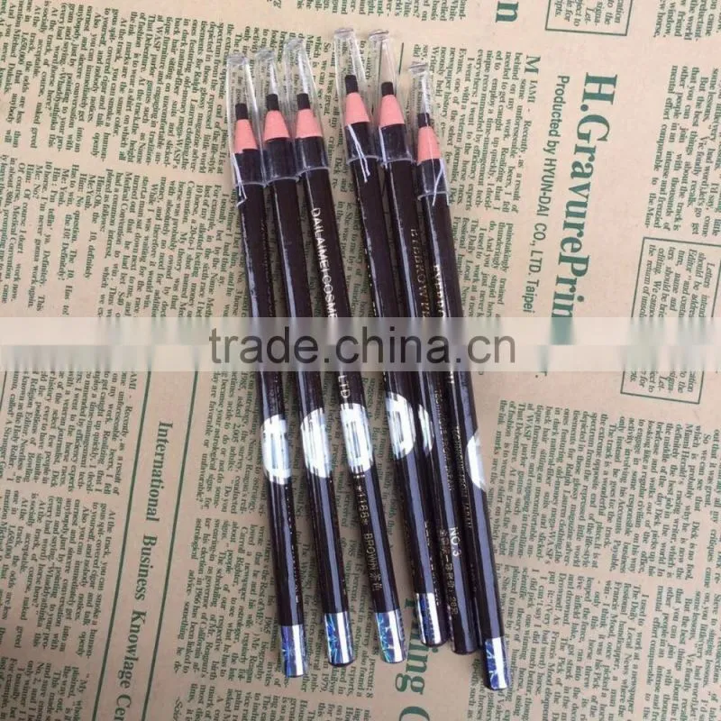 5 Colors High Quality Soft Crayon Waterproof Eyebrow Eyeliner Pencil Fashion Women Beauty Makeup Eyebrow Enhancer
