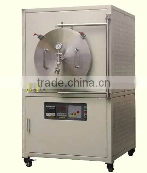 1200C laboratory small mini high vacuum furnace with quartz chamber / high temperature & vacuum furnace