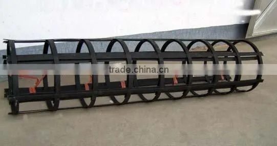 (Factory)50KN--50KN,50mx6m,Low Elongation Steel--Plastic Geogrid