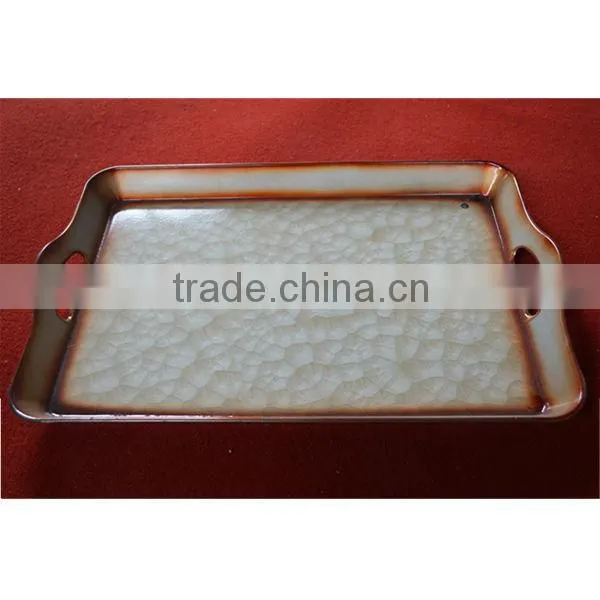 Custom plastic party serving tray