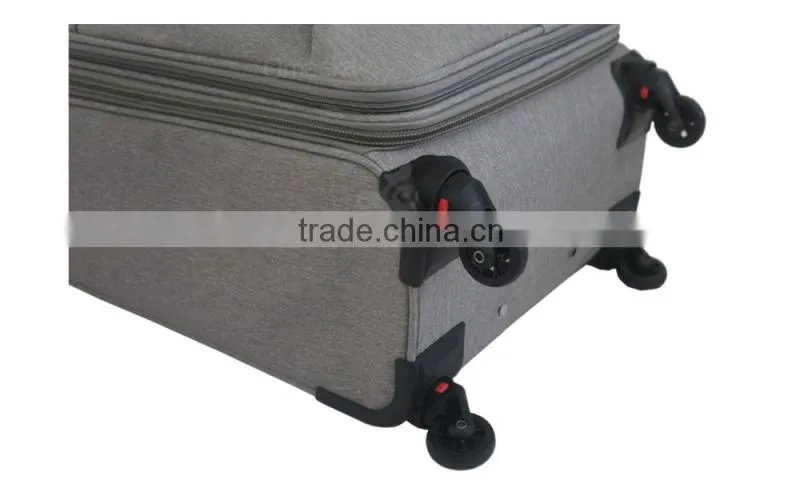 Baoding fashionable grey nylon oxfords used luggage for men