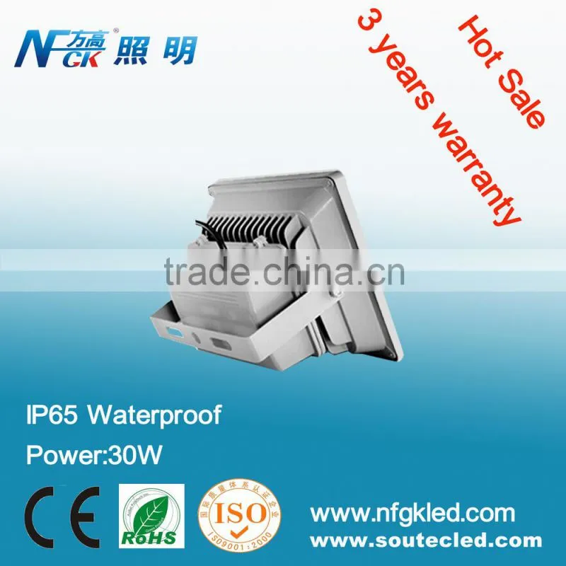 CE RoHS approved 30W LED Flood Spot Lights Outdoor High Lumen led Floodlights