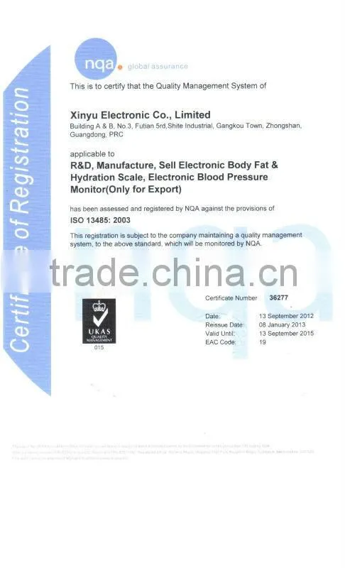 Auto-Reading Blood Pressure Monitor Arm type with memory