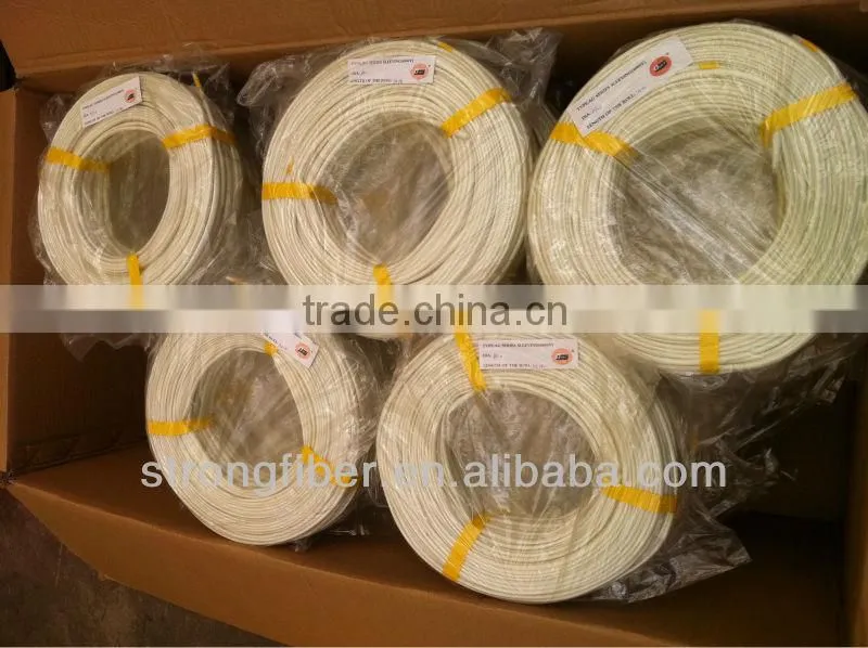 2mm, 7kv Silicone coated fiberglass sleeving