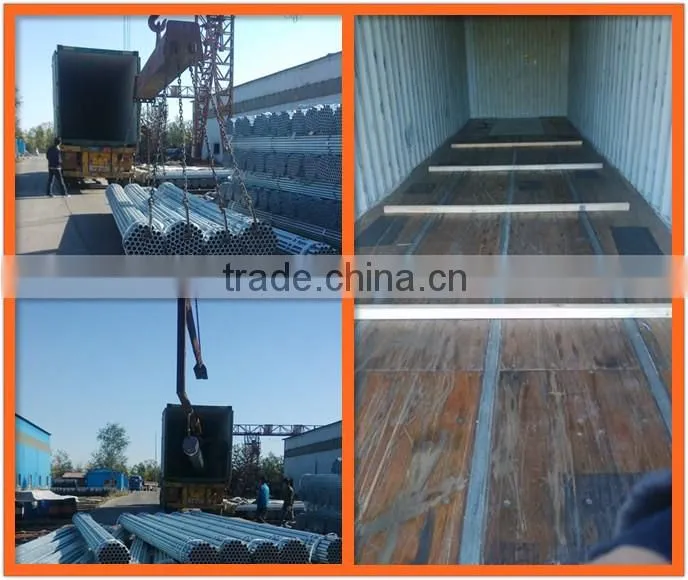 Scaffolding used galvanized steel pipe