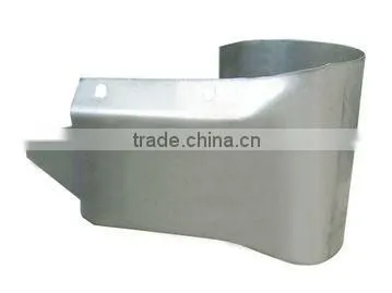 spraying plastic steel used steel terminals for thrie-beam crash barrier with low price