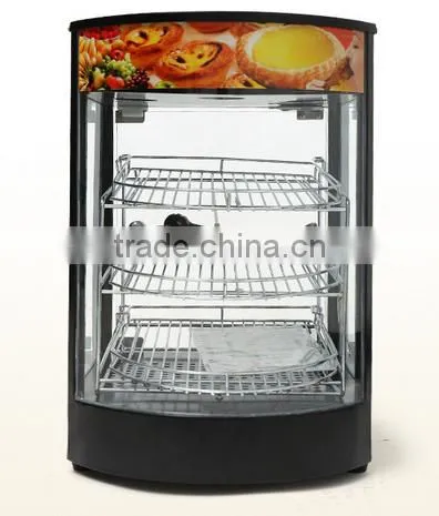 pizza warm display .electric egg tart warmer showcase for sale