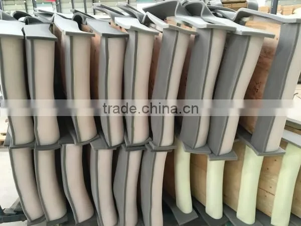 Genuine cow leather salon sofa big corner chinese furniture import