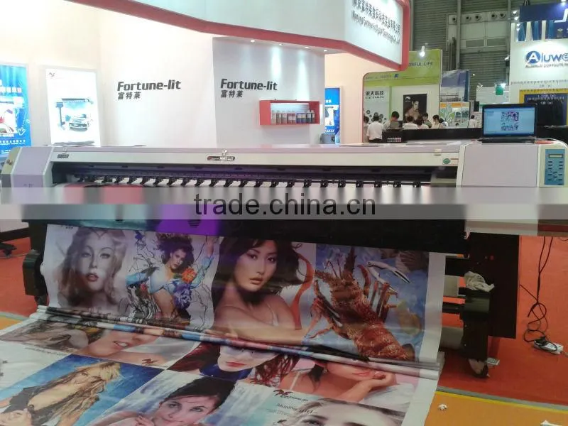 Eco solvent outdoor printer with dx7 head (3.2m , 1440DPI)