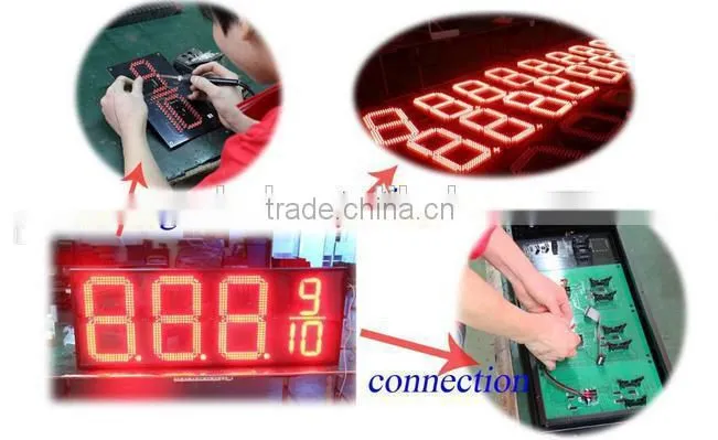 Indoor digital numbers led timer board 5'' timing clock or countdown timer