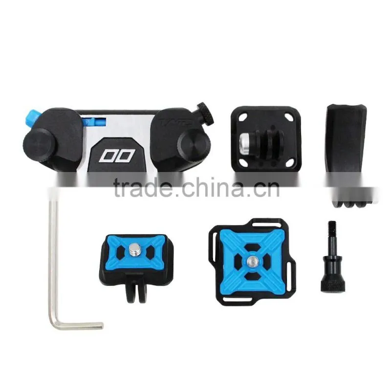 Multiple functional backpack belt clip for Go Pro, quickdraw belt buckle for DSLR camera