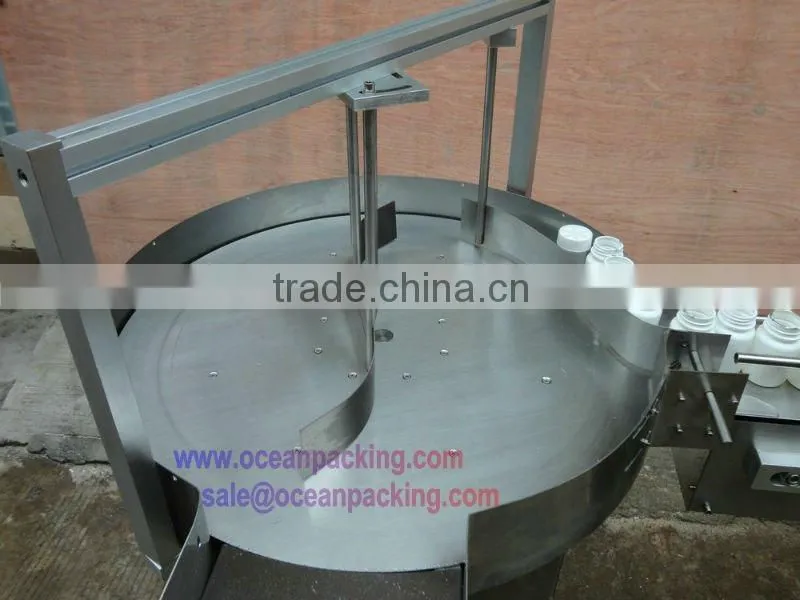 automatic filling line with rotate table for small business