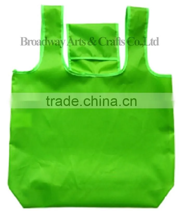 Environmental Cheap Promotional Foldable polyester Bag