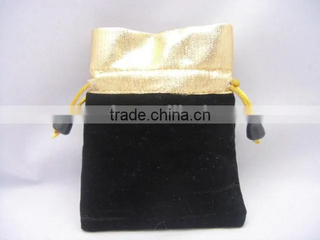 promotional velvet coin pouches with drawstring