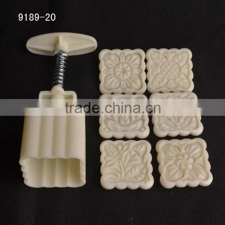 Best Mid-Autunm Festival mooncake mold/custom moon cake mold/Family moon cake mould/plastic moon cake mold#8365-0