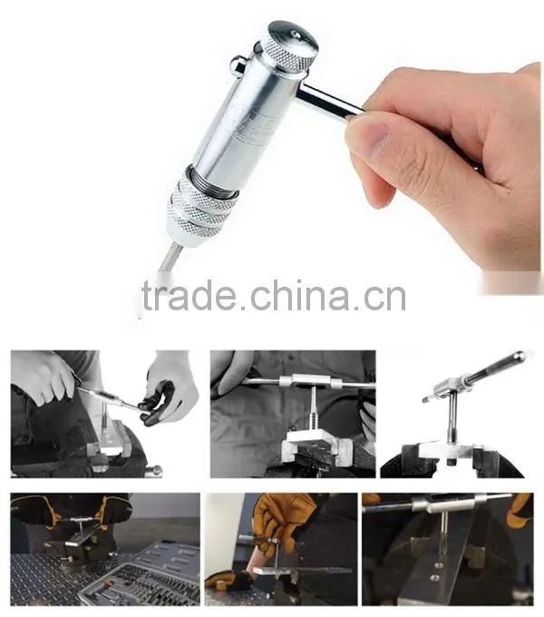small hand tap set in 6pcs taper tap set bsp tap set