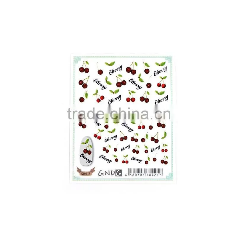 2016 New 3D Nail Art Sticker for Nail Water DecalsTips