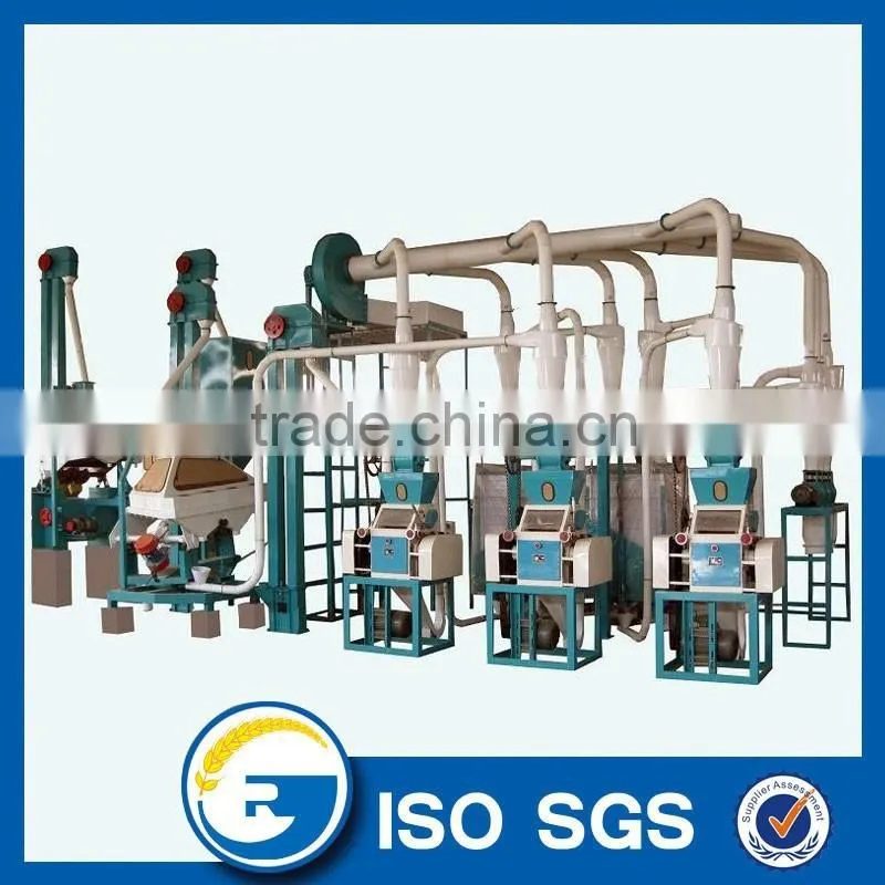 10-15TPD corn milling plant maize flour making machine