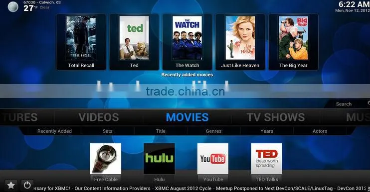 Hotsell quad core s805 android tv box sex porn video download ott tv box full hd 1080p 3d wifi ad player ultra 4K media player