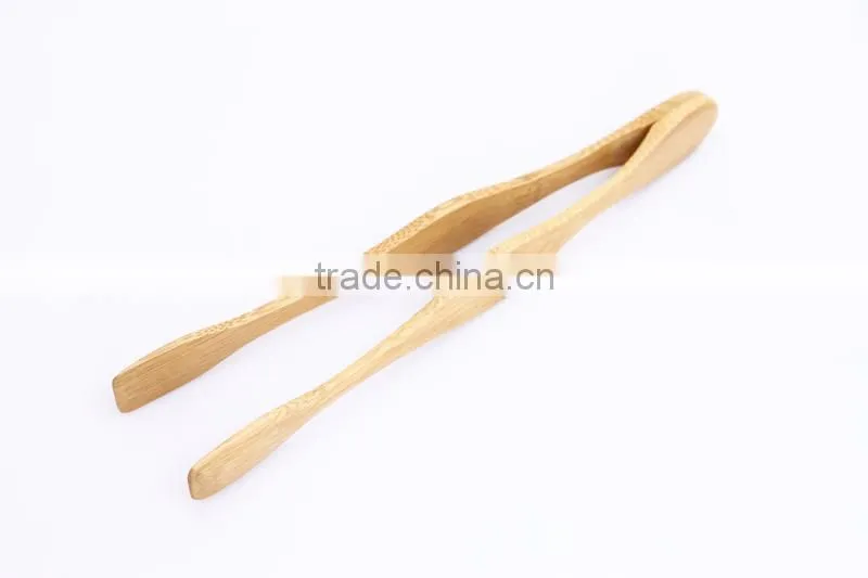 outdoor foldable bamboo fish meat tong